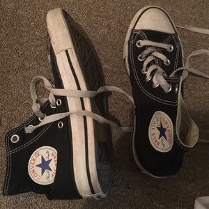 Black Hightop Converse